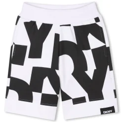 Cotton fleece Bermuda shorts
