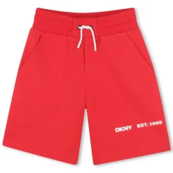 Cotton fleece Bermuda shorts