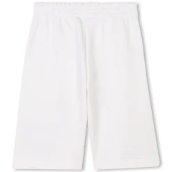 Cotton fleece Bermuda shorts