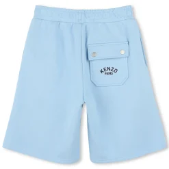 Cotton fleece Bermuda shorts
