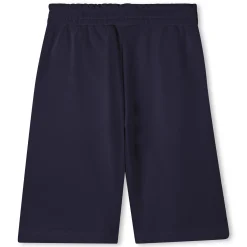 Cotton fleece Bermuda shorts