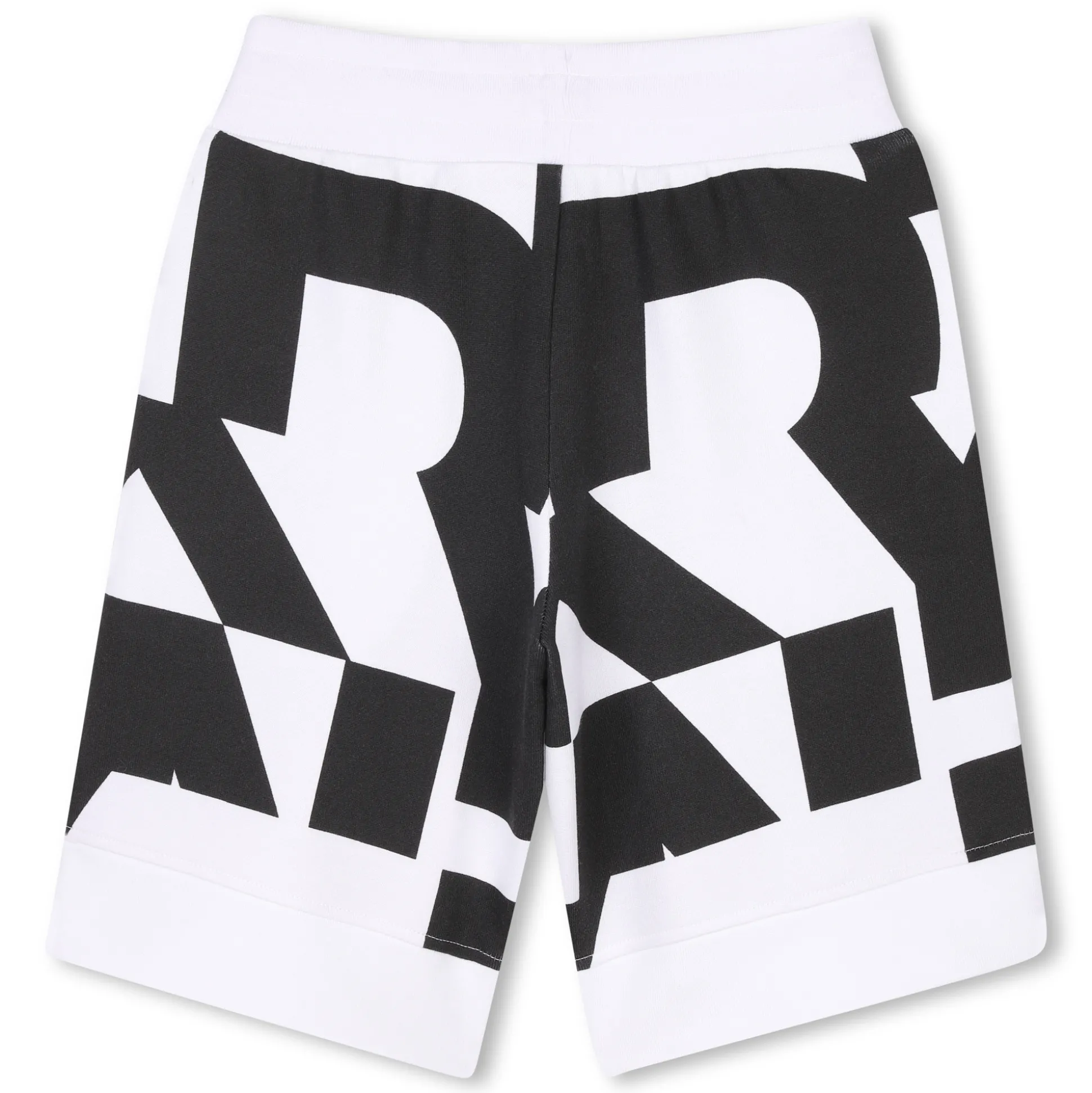 Cotton fleece Bermuda shorts