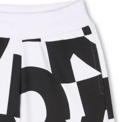 Cotton fleece Bermuda shorts