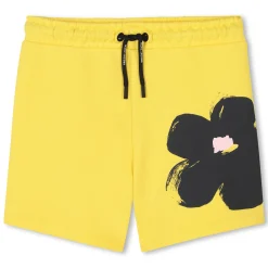 Cotton fleece shorts