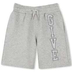 Cotton fleece shorts
