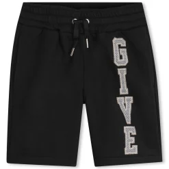 Cotton fleece shorts