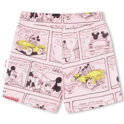Cotton fleece shorts