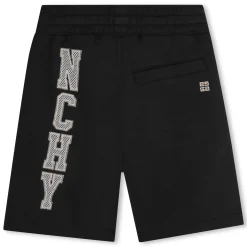 Cotton fleece shorts