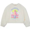 Cotton fleece sweatshirt