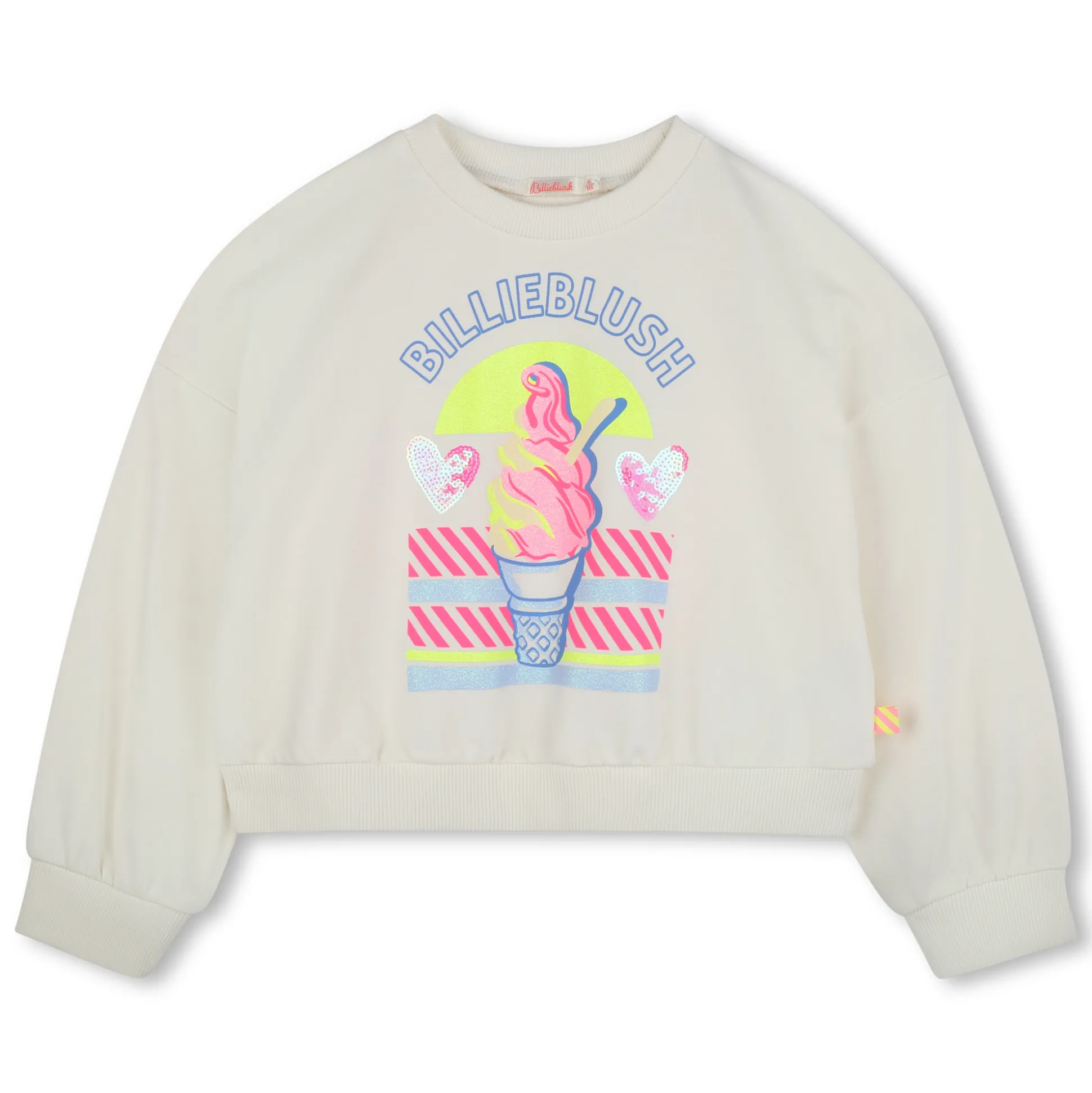 Cotton fleece sweatshirt