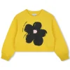 Cotton fleece sweatshirt