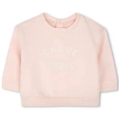 Cotton fleece sweatshirt