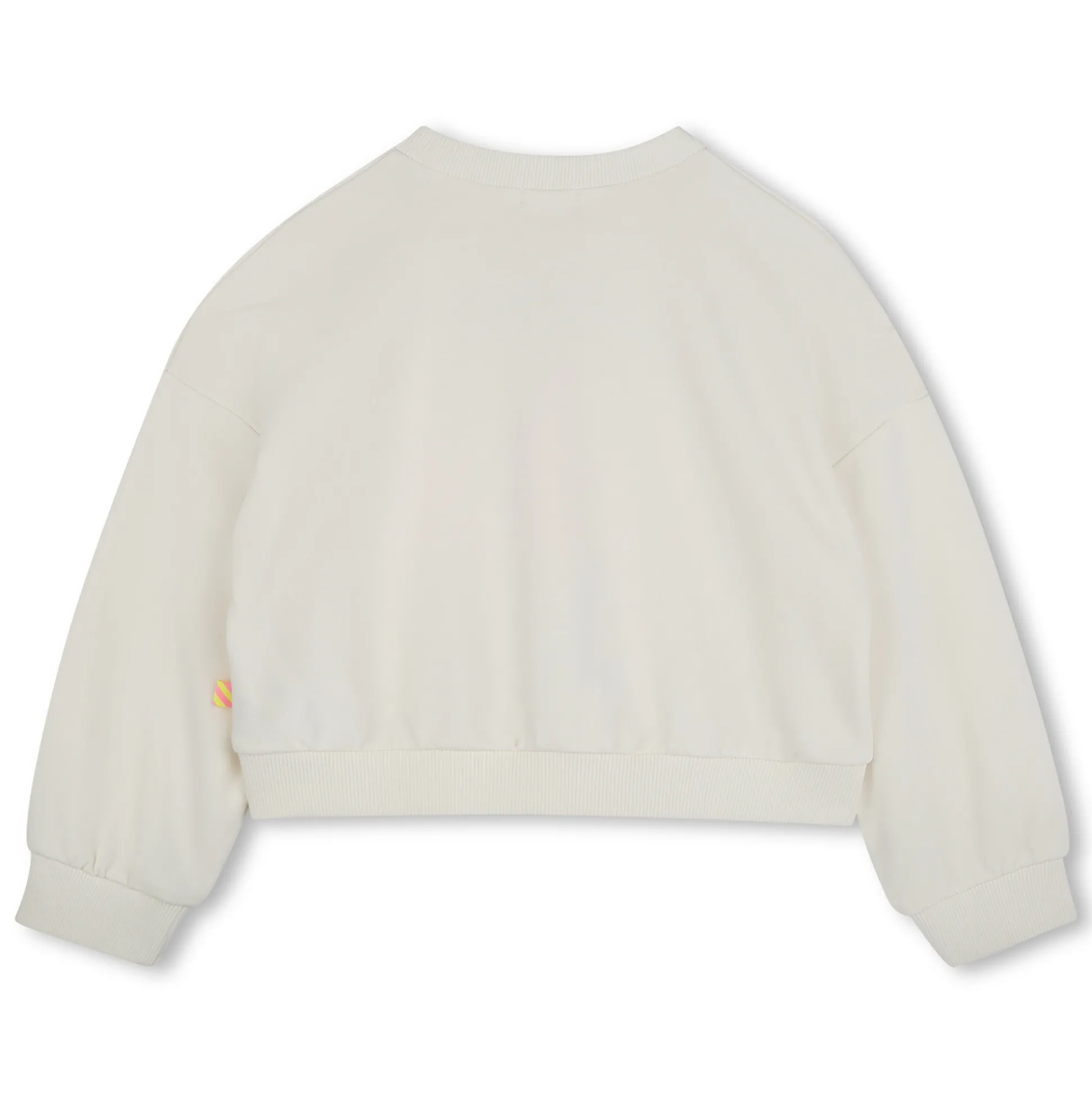Cotton fleece sweatshirt