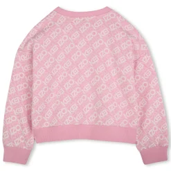 Cotton fleece sweatshirt