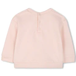 Cotton fleece sweatshirt