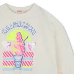Cotton fleece sweatshirt
