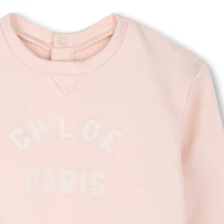 Cotton fleece sweatshirt