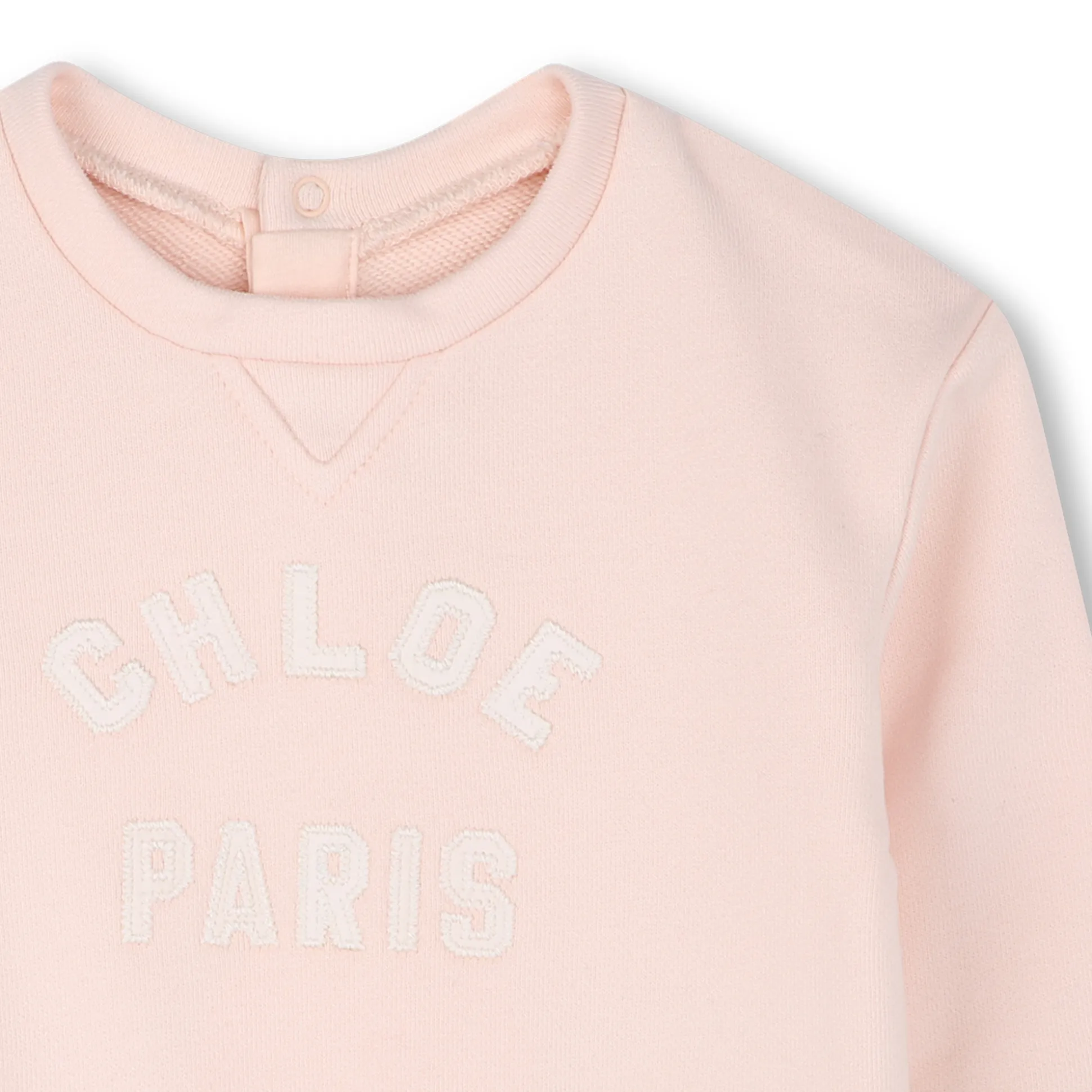 Cotton fleece sweatshirt