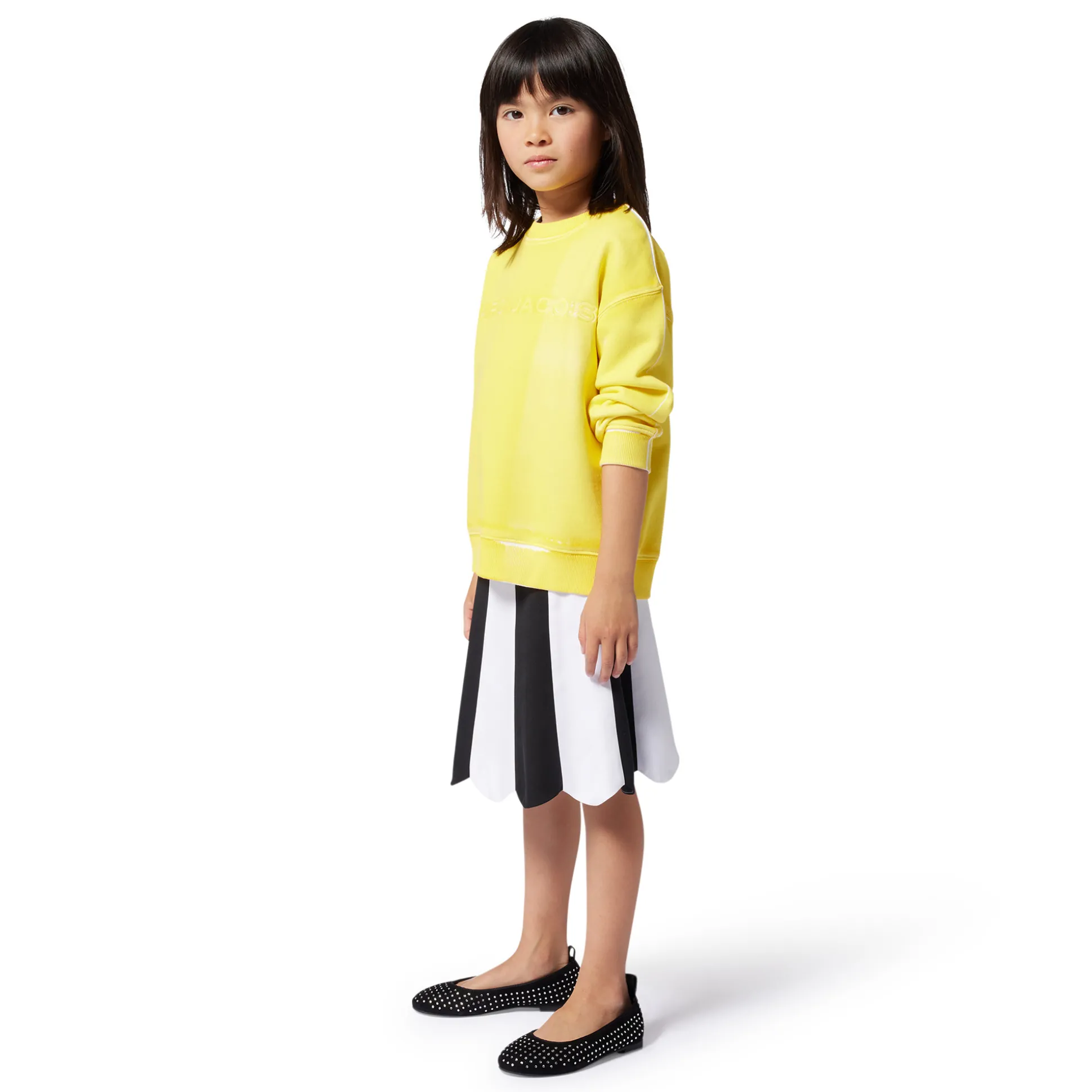 Cotton fleece sweatshirt