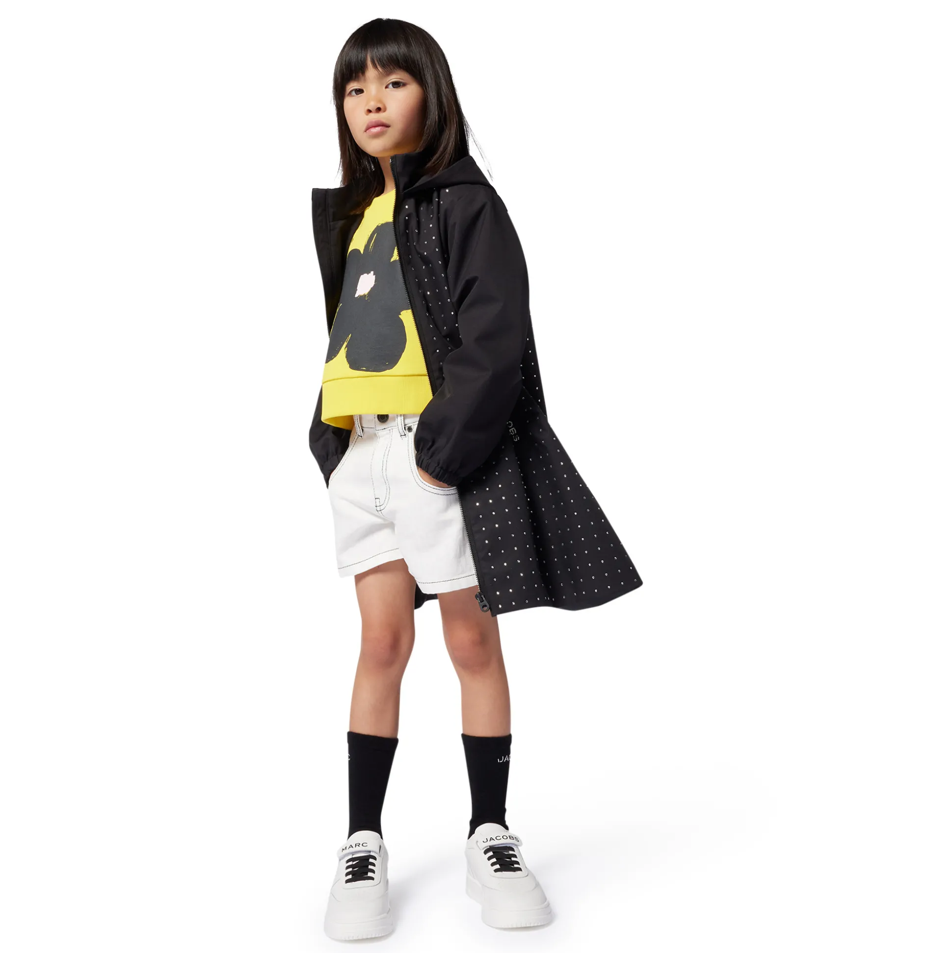 Cotton fleece sweatshirt