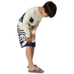 Cotton fleece sweatshirt