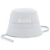 Cotton hat with chin ties
