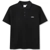 Cotton polo shirt with logo