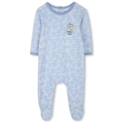 Cotton press-stud pyjamas
