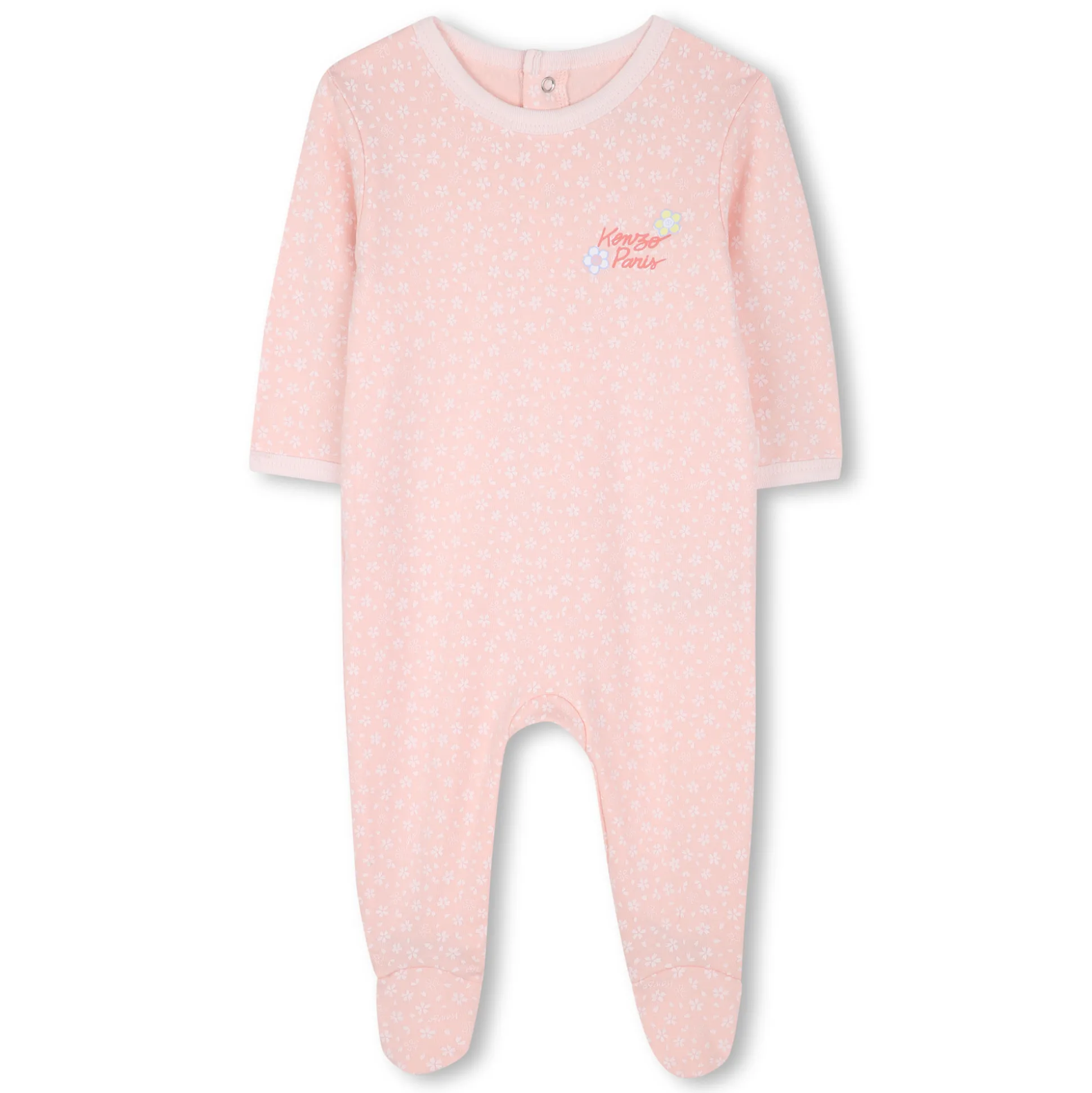 Cotton press-stud pyjamas
