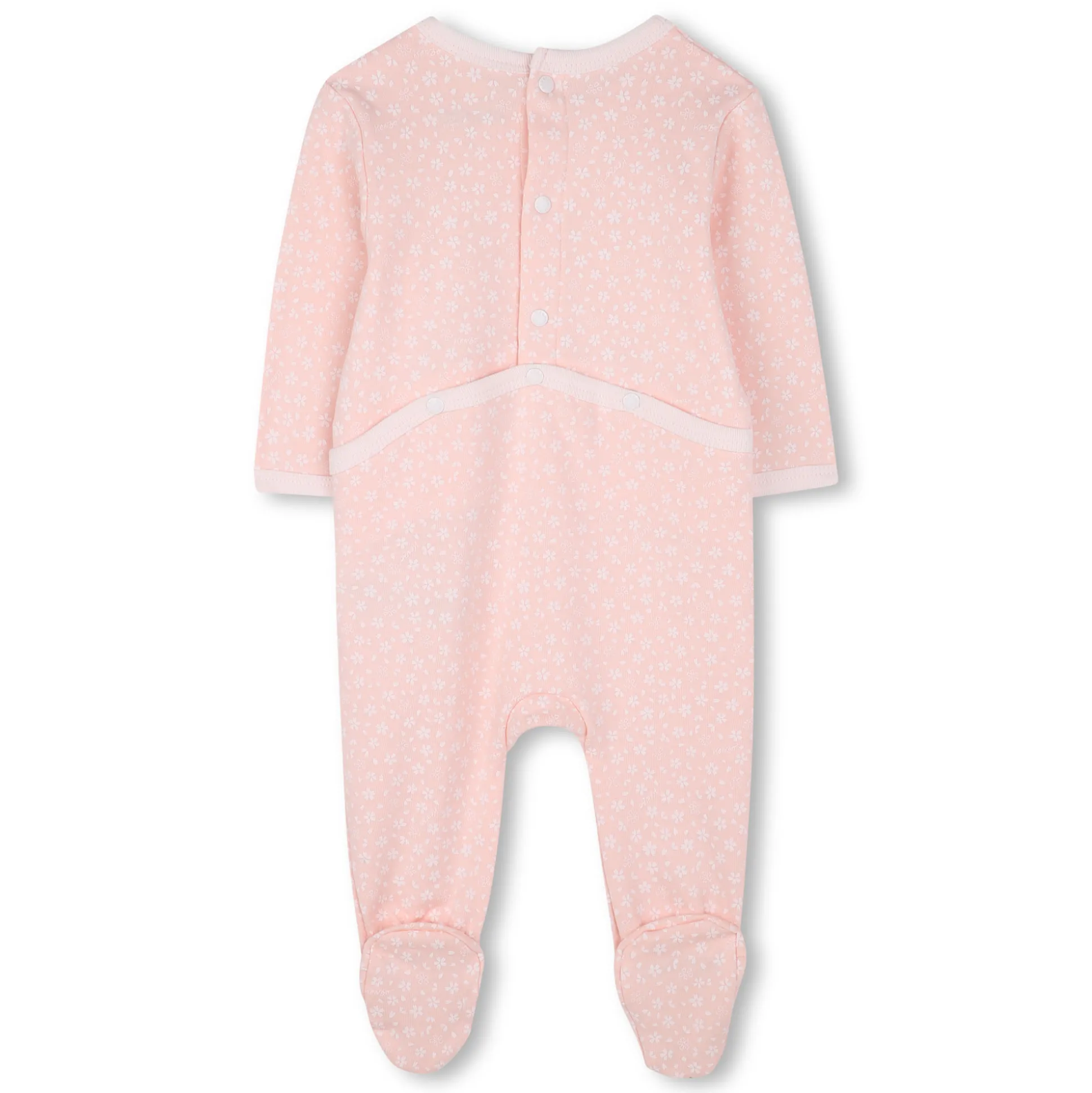 Cotton press-stud pyjamas