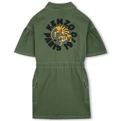 Cotton safari dress