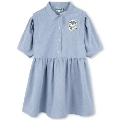 Cotton shirt-dress