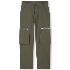 Cotton trousers with pockets