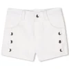 Cotton twill shorts