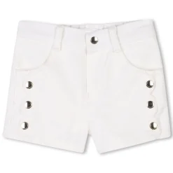 Cotton twill shorts