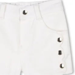 Cotton twill shorts