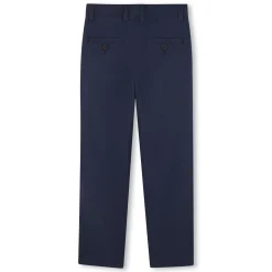Cotton-rich trousers