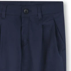 Cotton-rich trousers