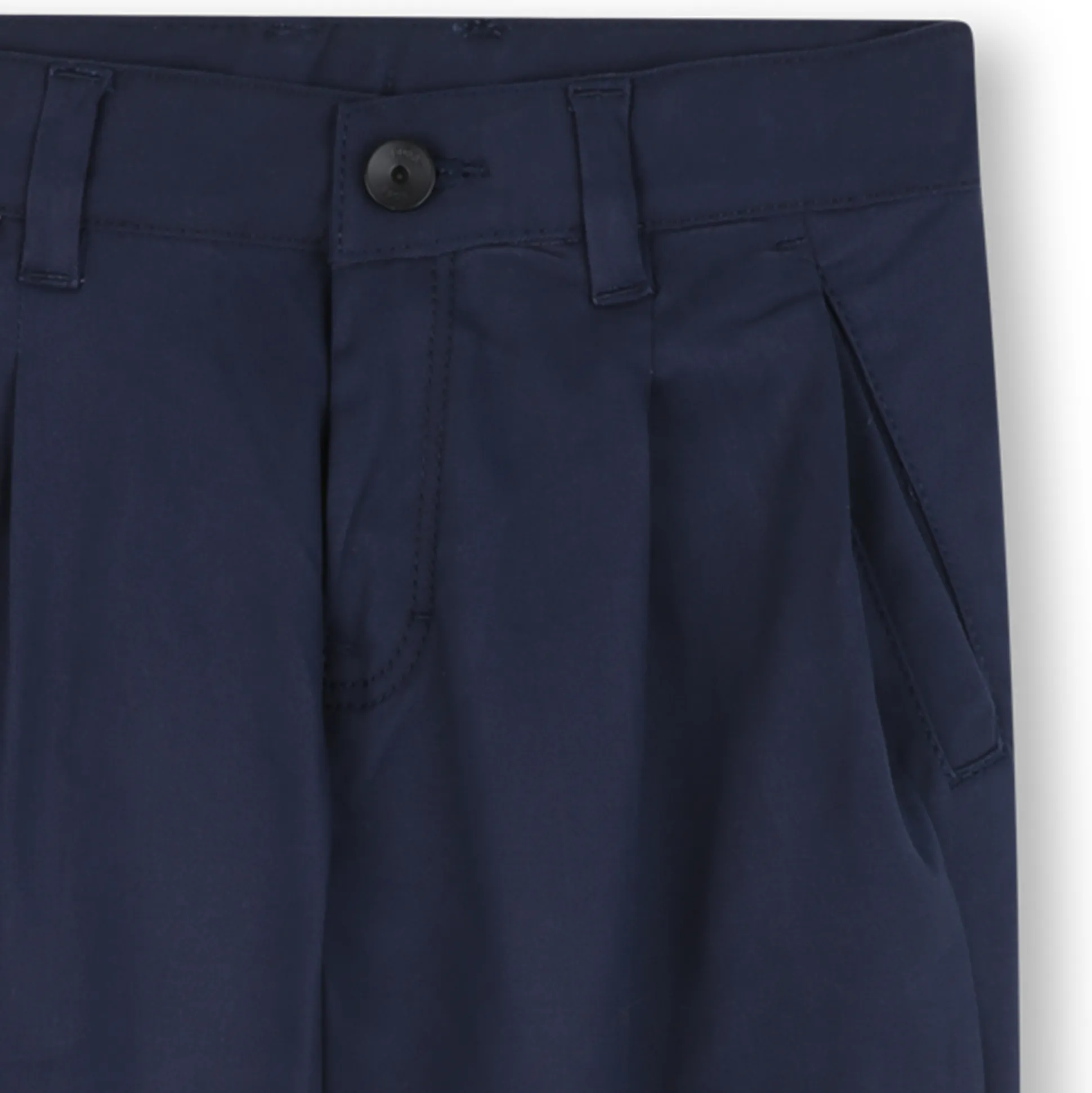Cotton-rich trousers