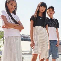 Crêpe formal skirt