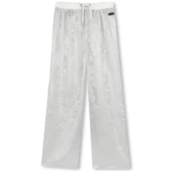 Crêpe party trousers