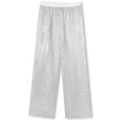 Crêpe party trousers