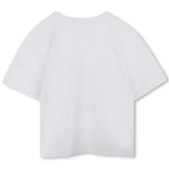 Daisy-print T-shirt
