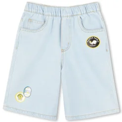 Denim Bermuda shorts