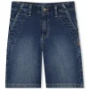 Denim Bermuda shorts