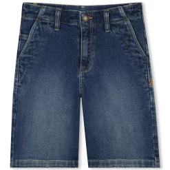 Denim Bermuda shorts