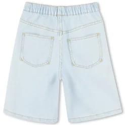 Denim Bermuda shorts
