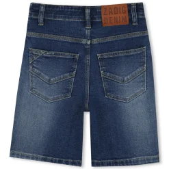 Denim Bermuda shorts