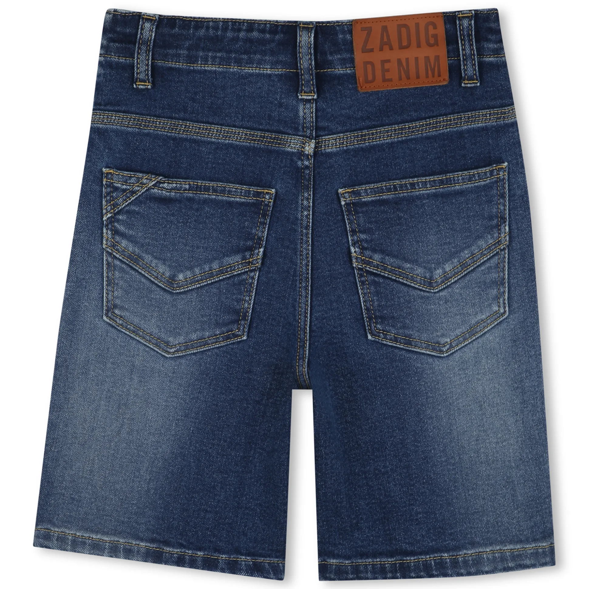 Denim Bermuda shorts
