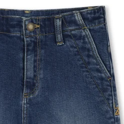 Denim Bermuda shorts